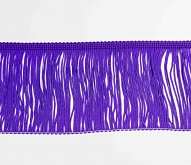 6" Loop Fringe 15 Mtr Card Purple